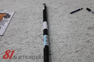 5//16 Diameter Acetal Copolymer Round Rod ASTM D6778 Opaque Black 36 Length Standard Tolerance